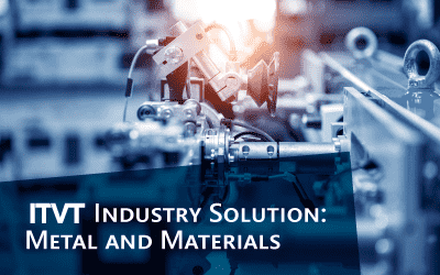 Visual representation of industrial solutions made from various metals and materials that illustrate advances in manufacturing