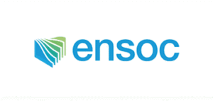 The Ensoc logo, which symbolizes the essence of the brand with its elegant lettering and modern style.