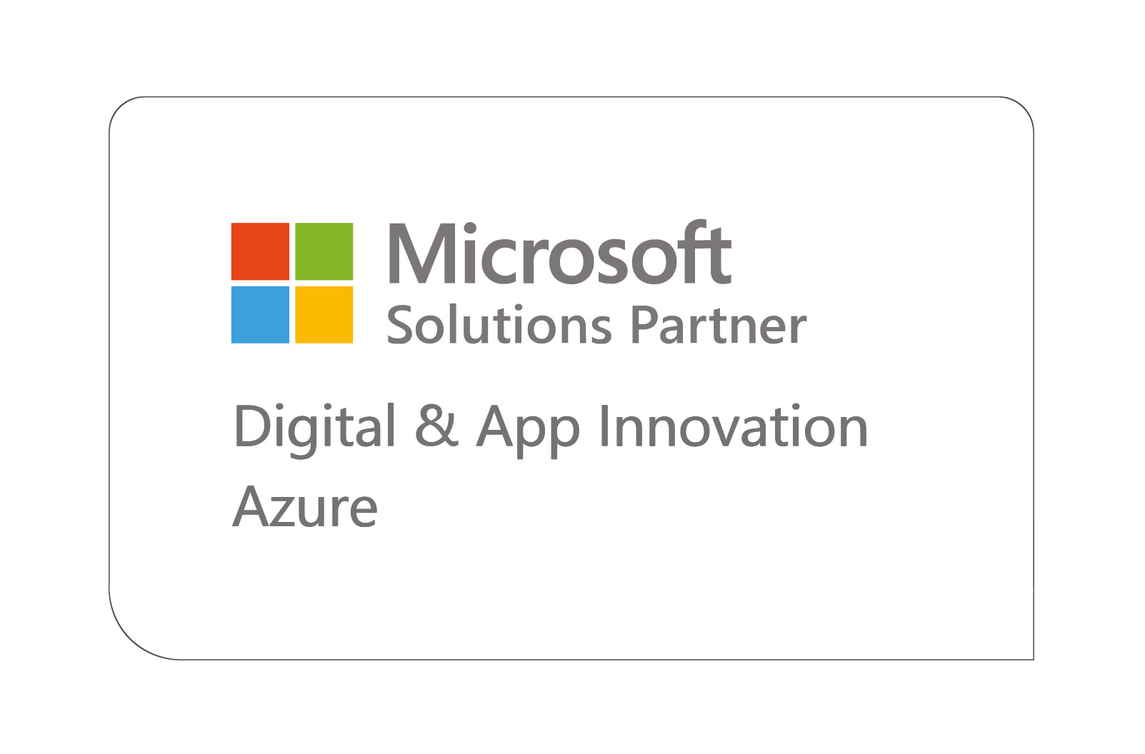 Microsoft Digital-App-Innovation-Azure