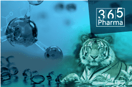 Logo von 360 Pharmaceuticals in modernem Design mit dem Firmennamen an prominenter Stelle.