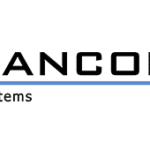 Das Logo von Lancom Systems, das mit seinen eleganten Buchstaben und seinem modernen Stil das Wesen der Marke symbolisiert.