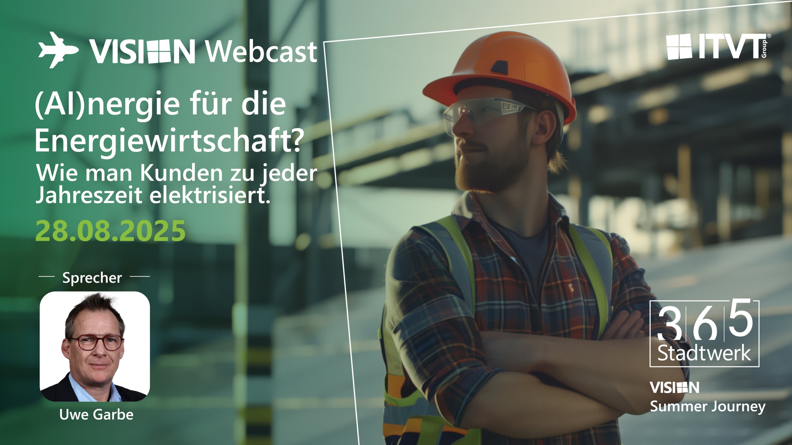 Webcast zur Energiewende in Deutschland mit Expertengesprächen und Einblicken in nachhaltige Praktiken