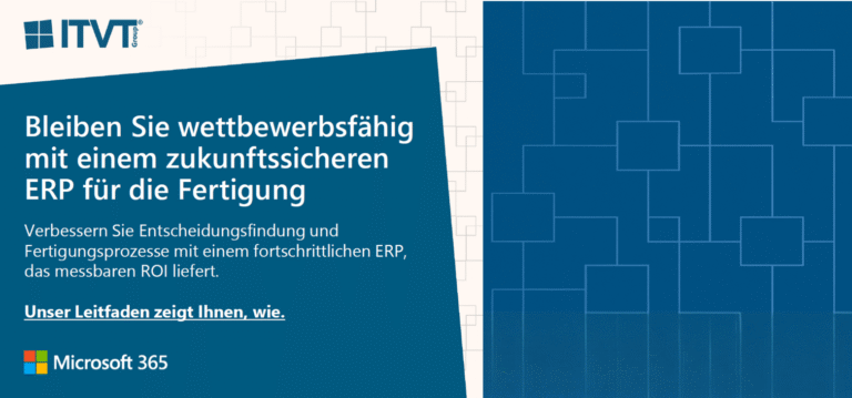 Optimieren Sie Ihre Fertigungsprozessemit einer KI-gestützten ERP-Lösung